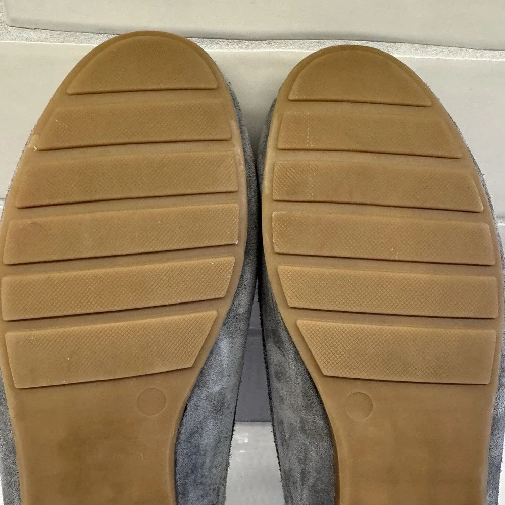 Coach And Four Romeo Driving Loafer  Gray‎  Leather  Size 9M